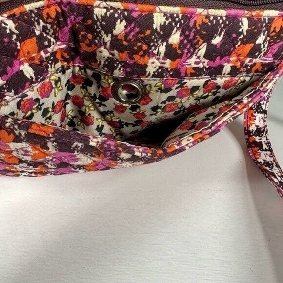 Vera Bradley Houndstooth Tweed Little Hipster Crossbody Medium Organizer Bag - Picture 9 of 13